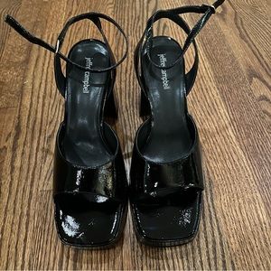Jeffrey Campbell Patent Leather Platform Mary Jane